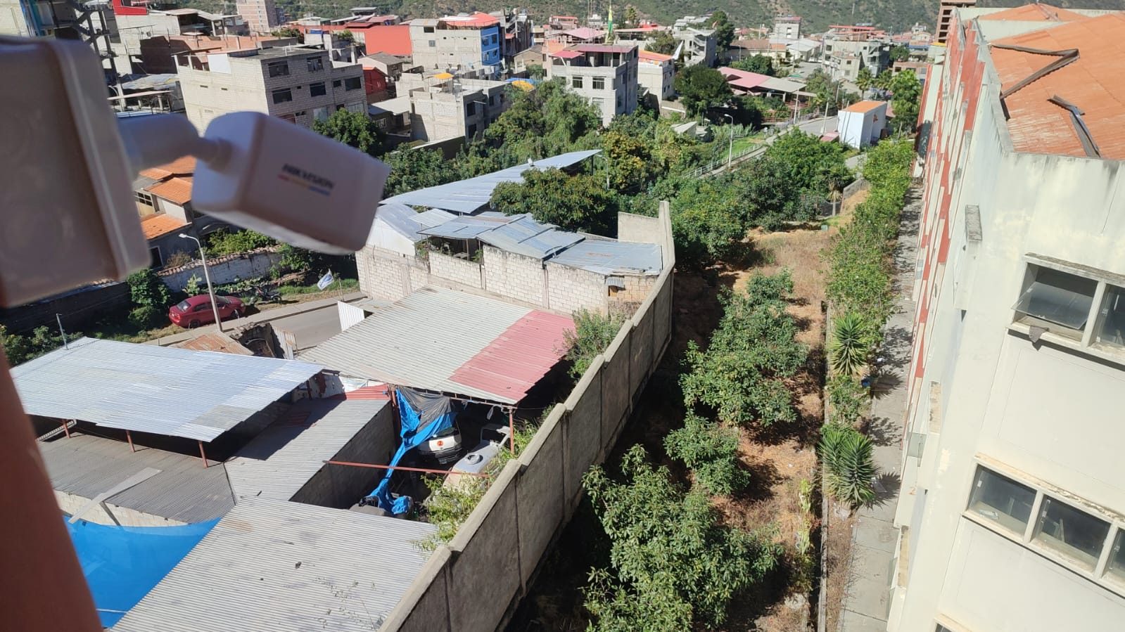Vista de cámara del nivel secundaria
